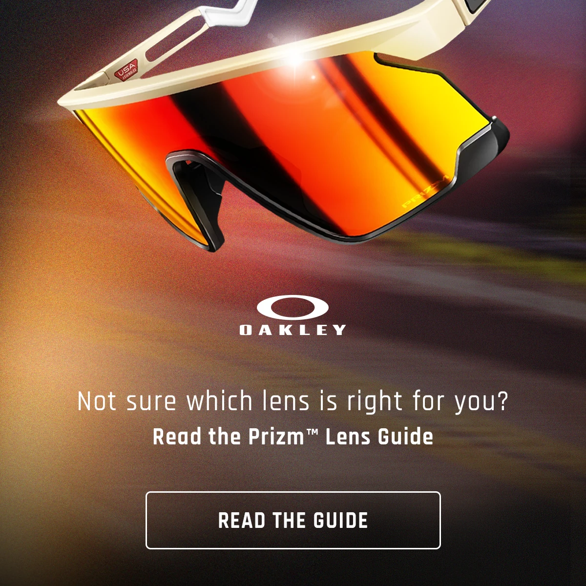 Oakley Lateralis Prizm Tungsten Polar eyewear LordGun online bike