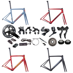 Kit telaio Specialized S-Works Tarmac + Gruppo Shimano Dura Ace R9150 Di2 Direct Mount