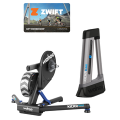Rodillo Wahoo Kickr Smart + Climb + suscripción Zwift Membership Card