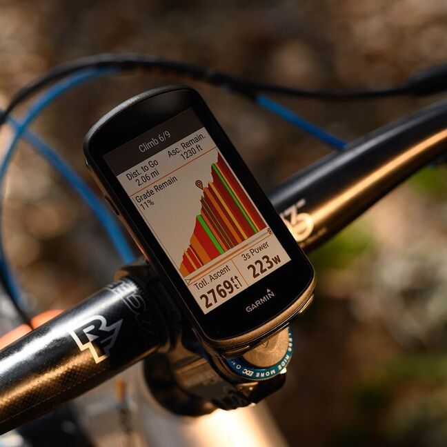 Garmin Edge 1030 Plus GPS Bundle bike computer