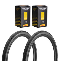 Pirelli Cinturato Gravel H tyres + Pirelli SmarTUBE Cinturato Reinforced inner tubes 