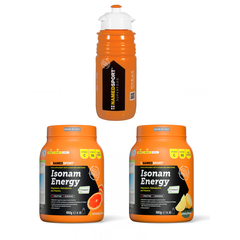 Named Sport Isonam Energy supplement + water bottle