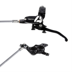 Hope Tech4 E4 Braided disck brake set black black
