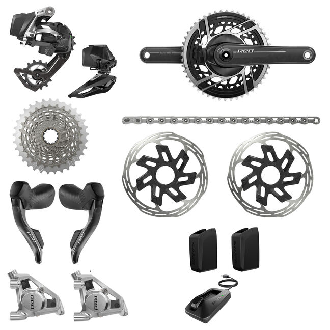 Gruppo Sram Red Axs E1 2x12V guarnitura 46-33 LordGun online bike