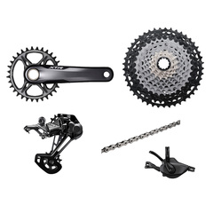 Shimano XTR M9100 1x12S Disc groupset (without brakes)