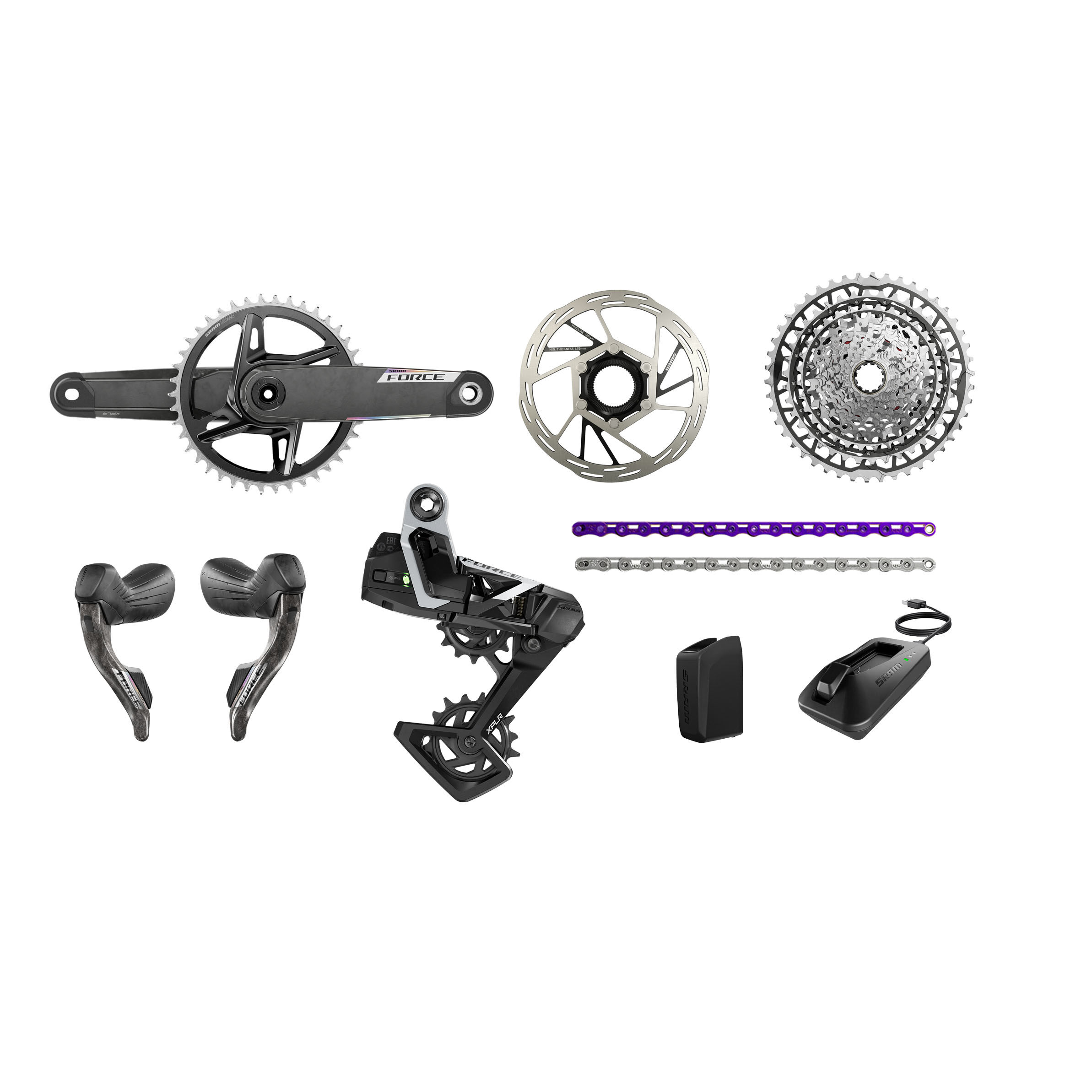 Sram Force AXS XPLR E1 1x13V groupset LordGun online bike store