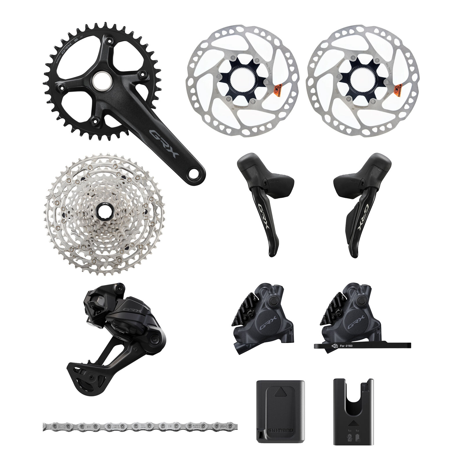 Shimano GRX RX717 Di2 1x12V groupset 2026 LordGun online bike store