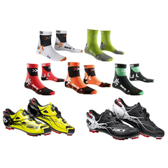 Kit chaussures Sidi Tiger + chaussettes X-Socks Biking Pro