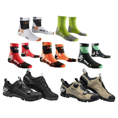 Sidi SD15 shoes + X-Socks Biking Pro socks kit