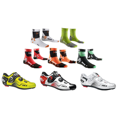 Sidi Kaos shoes + X-Socks Biking Pro socks kit
