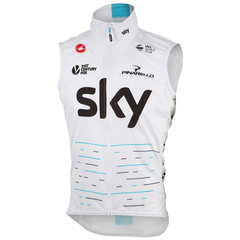Chaleco cortavientos Castelli Pro Light Team Sky Tour De France