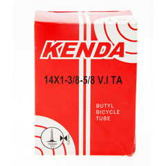 Kenda 14x1-3/8-5/8 bike tube with Italian valve