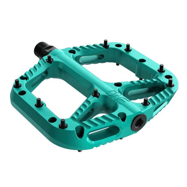 Pedales De Plataforma OneUp Components Para MTB - Aluminio - Eje 9/16" - Para Descenso Y Montaña