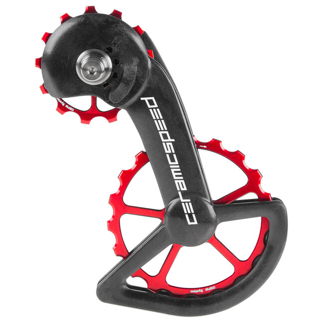 CeramicSpeed OSPW Shimano Dura Ace 9100 Oversized rear derailleur cage and  pulley