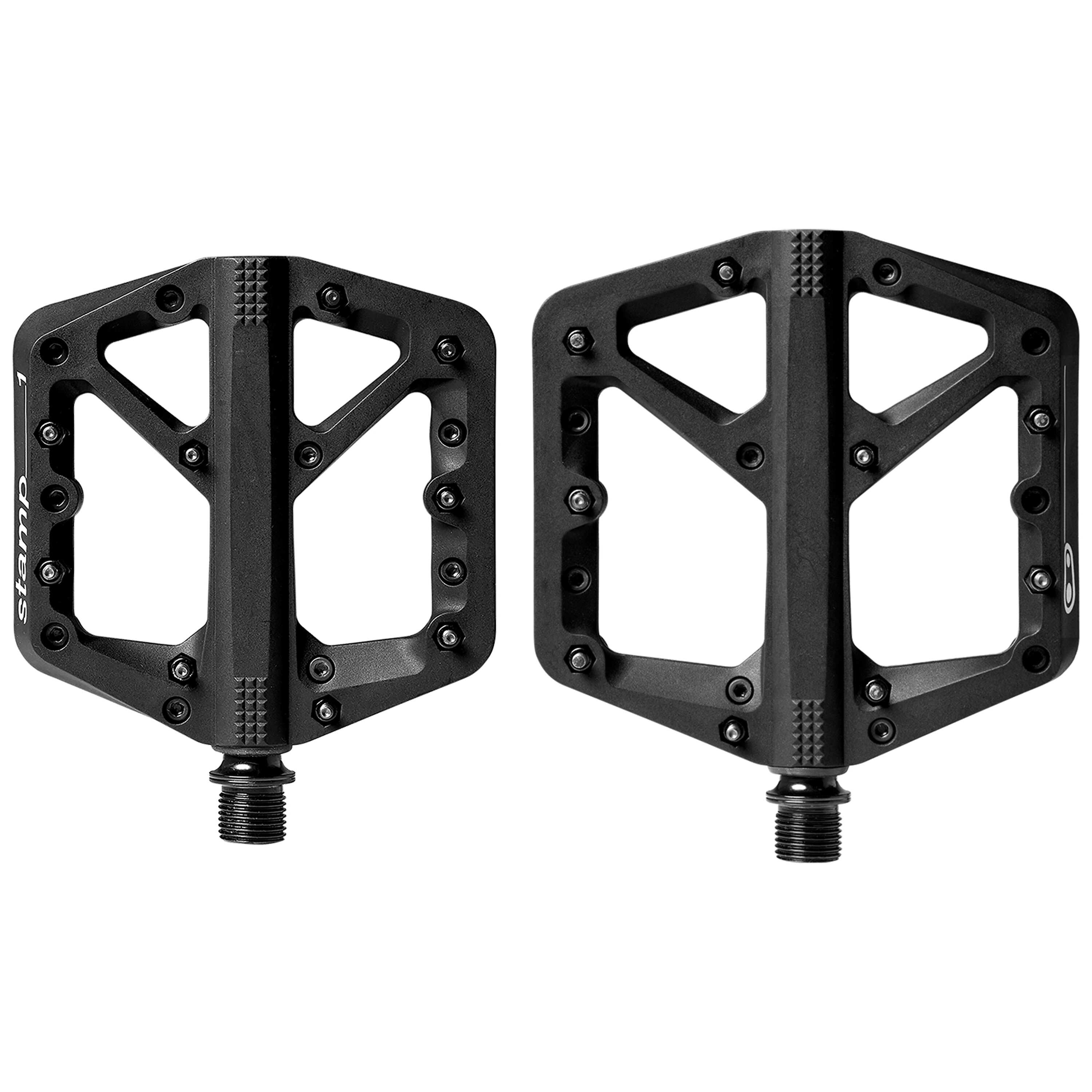 Crank Brothers Stamp 1 Small Mountain Bike Pedals – Blue, 9/16