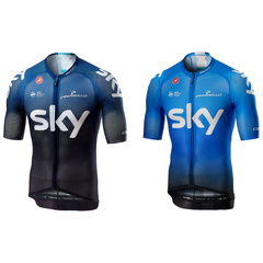 Castelli Climber's 3.0 FZ Team Sky jersey