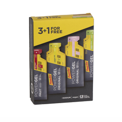 PowerBar Powergel Multiflavour Pack 3+1 dietary supplement