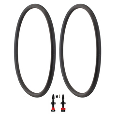 Barbieri Anaconda 3.0 Run Flat Gravel 650b tubeless tyre protection + Carbonaria valves