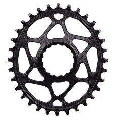 Absolute Black Raceface Cinch Shimano 12S Direct Mount 3 mm Offset oval chainring