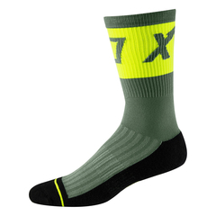 Fox 8 Trail Cushion Print socks