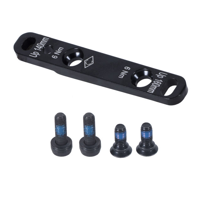 Campagnolo BR di re012 bremsh alterungen & Adattatore, Nero, 40 mm