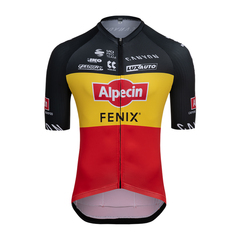 Maillot Kalas Elite Stripes De Bondt campeón belga Team Alpecin Fenix