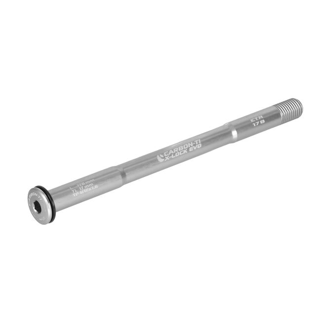 Perno Passante 12 Mm Per Rimorchio Bici – Lunghezza Regolabile 160-178 Mm, In Alluminio, Con 4 Rondelle, Per MTB E Bici Da Strada