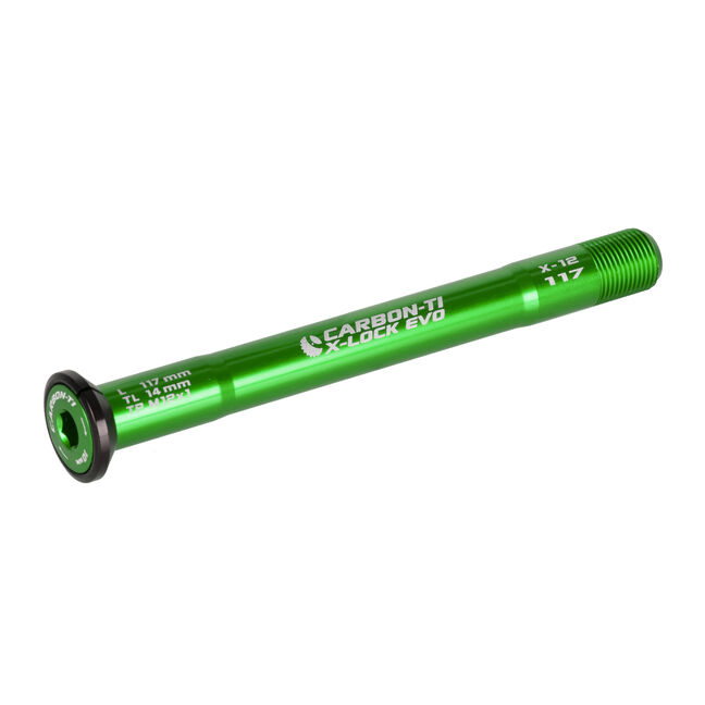 Paire D'axes De Libération Rapide Pour Vélo 140mm Et 180mm Finition Titane