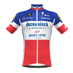 Vermarc Team Deceuninck Quick-Step France champion jersey