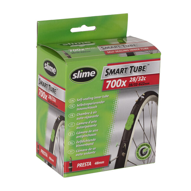 Slime Smart Tube 700x28 32c bike tube with Presta valve