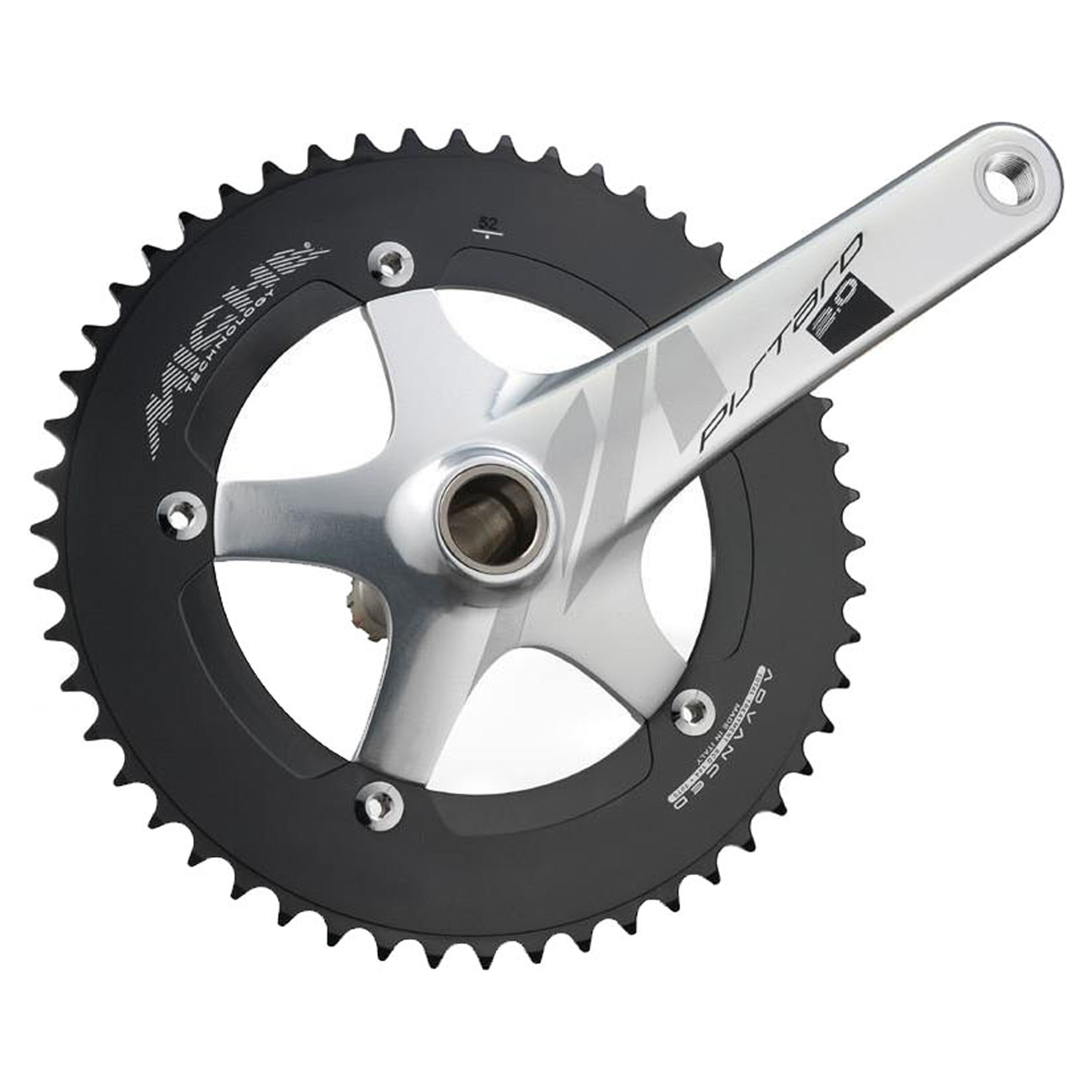 Pédalier Vélo Piste Miche Pistard - 175 Mm - Plateau 51 Dents - Noir - Neuf
