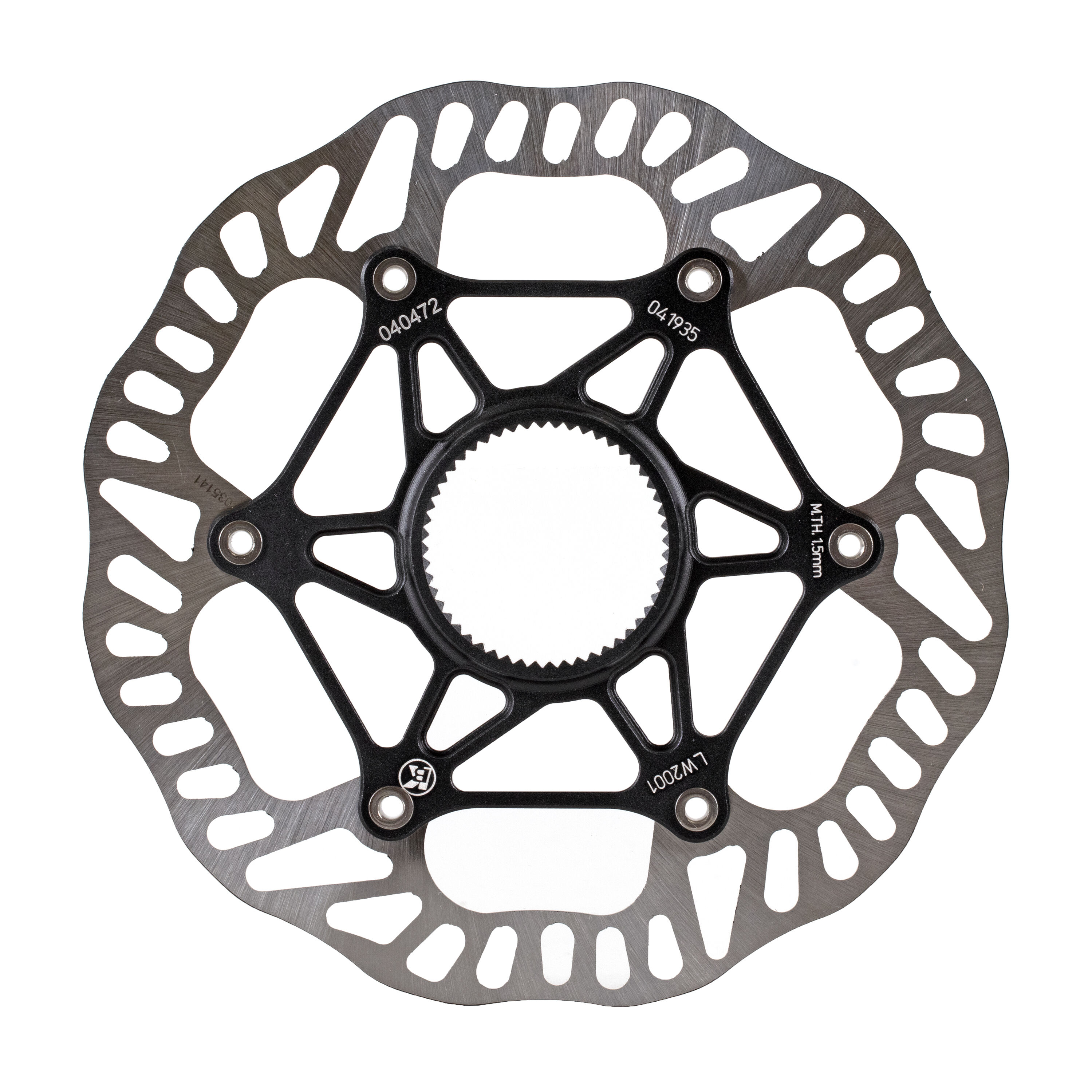 Disco freno anteriore sinistro BRAKING SK2 WAVE flottante con diametro  esterno 310mm e diametro interno 144mm Braking (cod. WK128L)