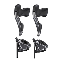 Shimano GRX Di2 ST-RX815 Disc shifters + BR-RX810 2x11S