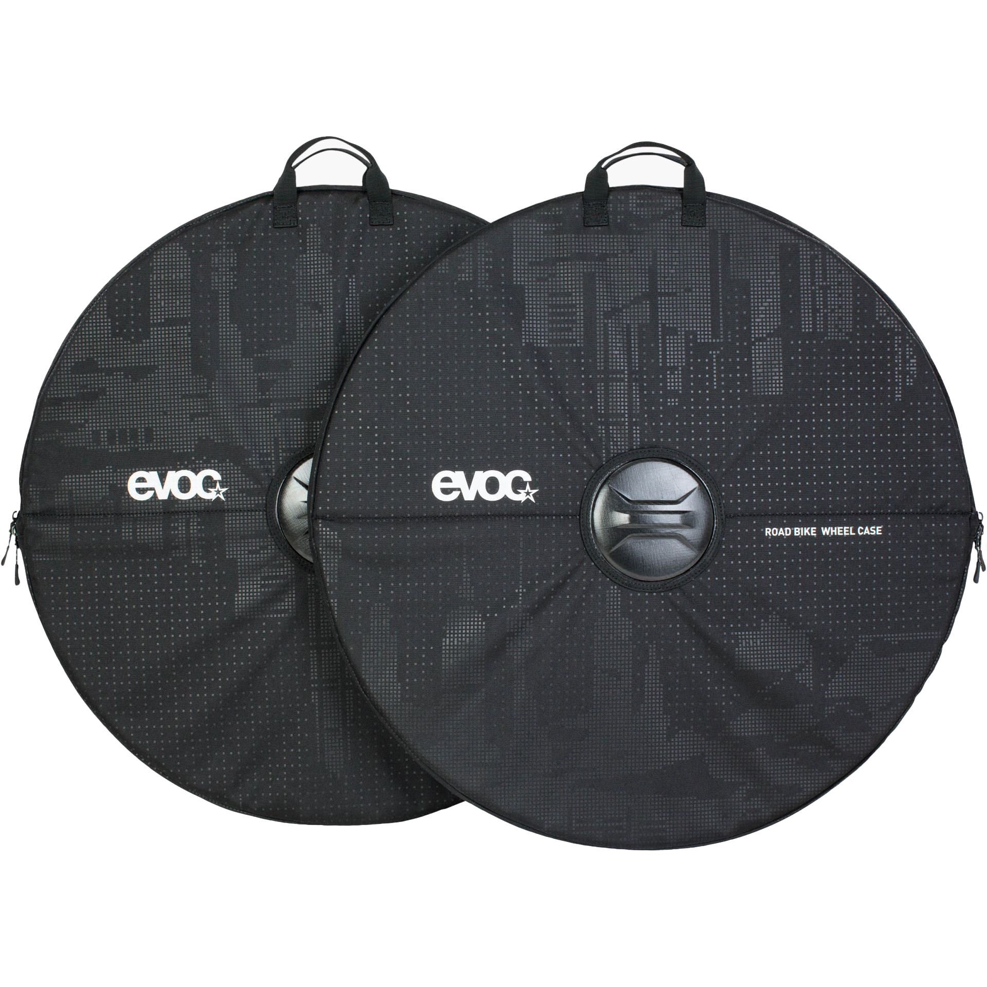 EVOC Road Bike Wheel Case - Protective Travel Bag For Bicycle Wheels, Black