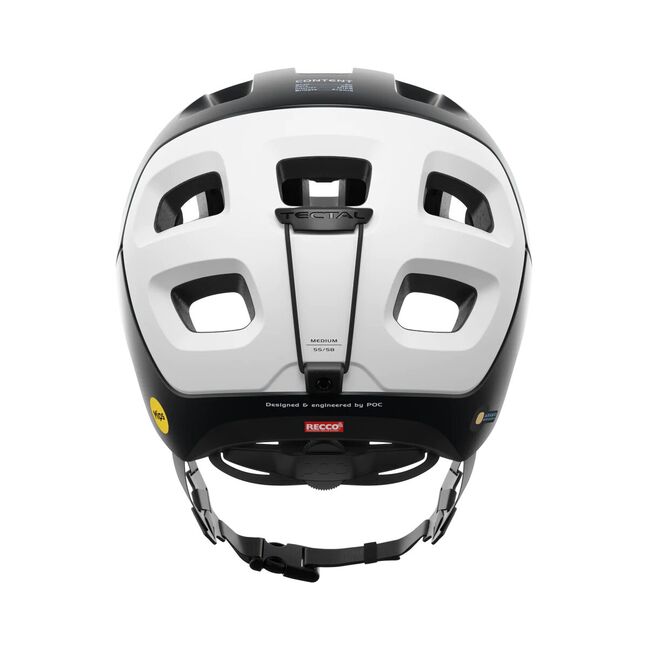 Vendita online POC Tectal Race MIPS Casco MTB Enduro Bianco/Blu