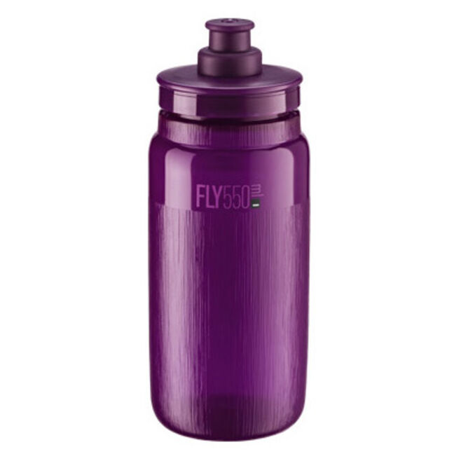 Borracce Bici Da Corsa Bottiglia Elite Fly Tex 550ml - Blu Scuro, Leggera E Senza BPA, Per Sport E Giornata Fly Tex Bottle - Foto 3