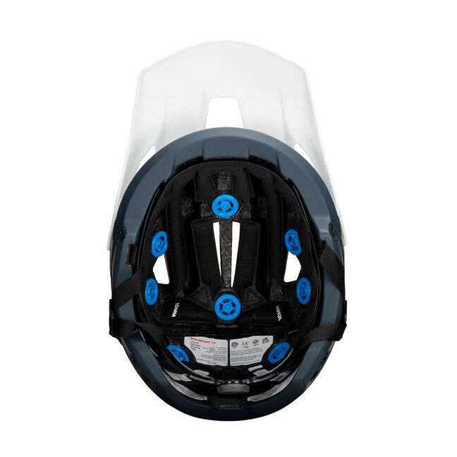 Casque VTT Enduro 3.0 Leatt – Noir Stealth, Taille L (59-63cm) – Mentonnière Amovible, Turbine 360°, Fidlock
