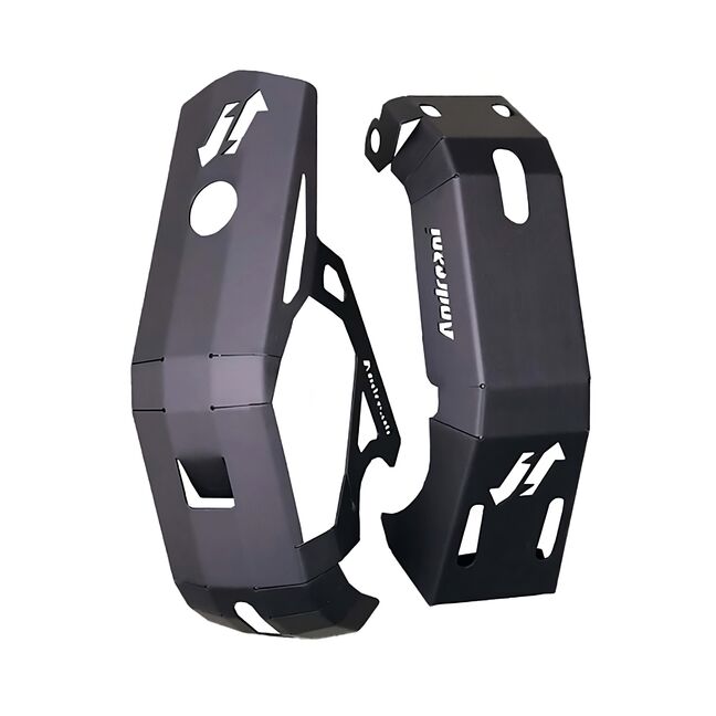 Plaque De Protection Moteur AVS Racing Pour Orbea Wild - 20-22 - Aluminium Noir