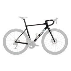 Vélos De Course Vélo Route Colnago V4Rs Disc Shimano Ultegra Di2 12v Wind Sdm4 2024 48 5 Freinage Disque Noir