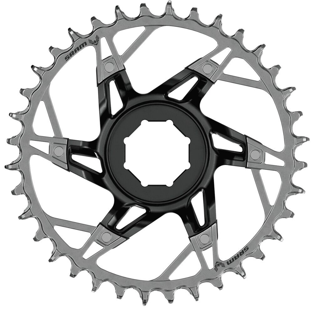 Plateau SRAM Corona XX SL Eagle T-Type 34 Dents Noir - Offset 3mm - Montage Thread - VTT/Mountain Bike
