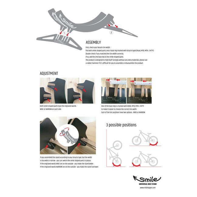 MTB Hopper Smile Fahrradstnder LordGun Online Bike Store