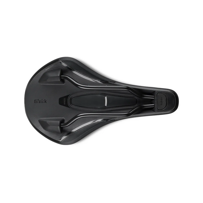 Selle De VTT/Route Fizik Vento Argo X5 - Version Longue 265mm, Largeur 140mm, Noire, Rail 7x7mm, Pour Course