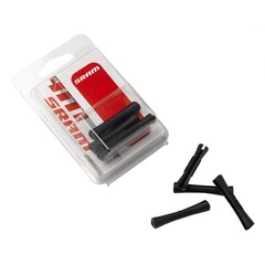 DaiUni Manicotti terminali in Argento, Tappo terminale, Tappi per Cavi Freno Bici,Cappuccio Capicorda per Cavo Bicicletta,Cavo del Freno per Fune del Freno,50 PCS