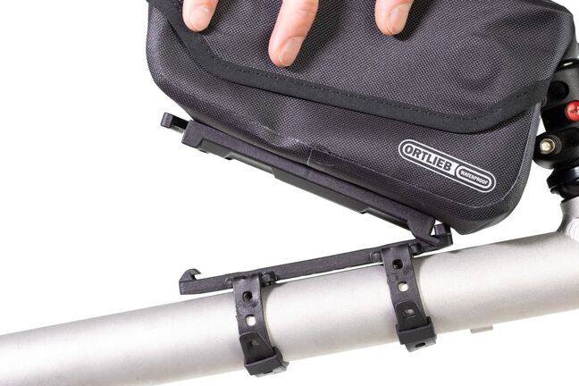 BTR GEN6 Borsa Da Tubo Orizzontale Con Tasca Trasparente Per GPS/Smartphone | Borsa Bici Con Cinghie Impermeabile