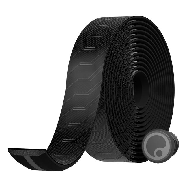Ergon BT Road Bike Handlebar Tape - Black Comfort Grip With Anti-Slip Surface
