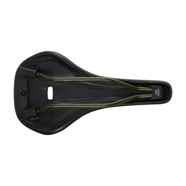 Selle De Vélo Ergon SM Pro Homme S/M - Confort Optimal Avec Canal De Selle Et Rembourrage Premium Noir Stealth