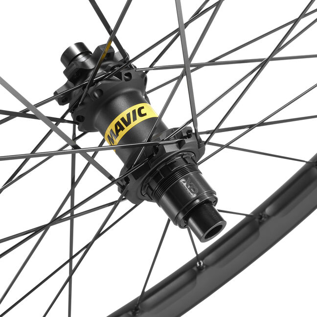 Disc Brake Mavic Deemax Pro Wheelset Mavic Deemax DH Yellow 29