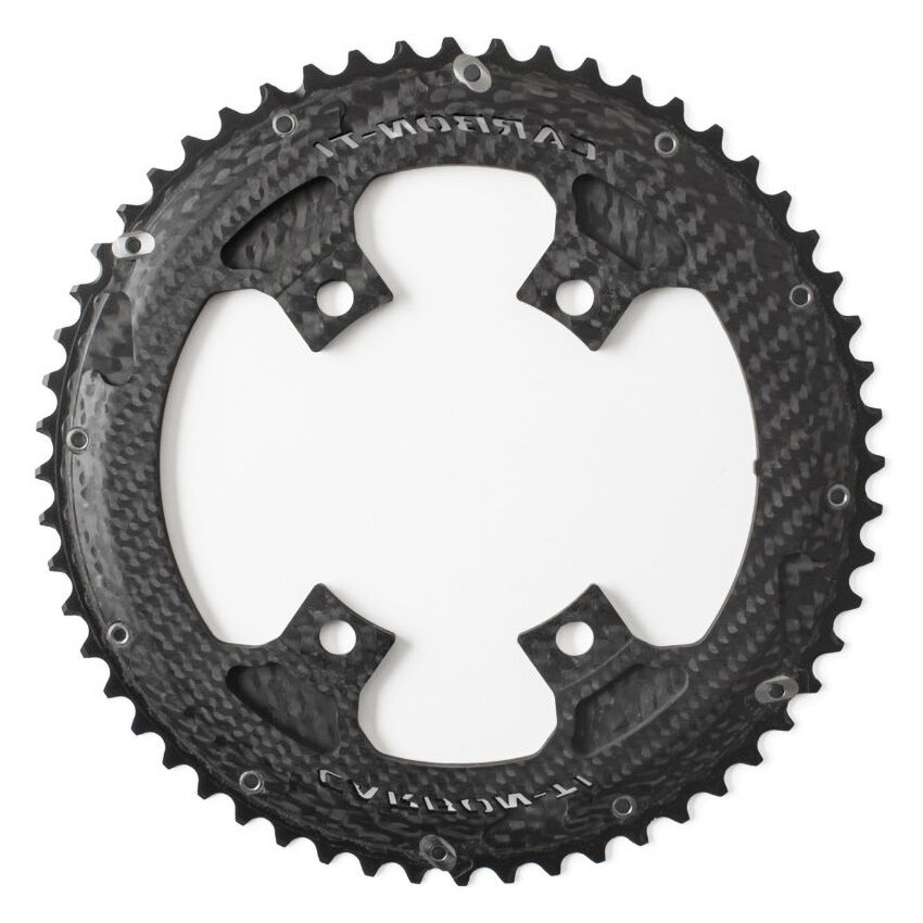 Carbon-Ti CarboRing EVO 110mm BCD4アーム52t X-CarboRing EVO 50 x 110 (5 arms)