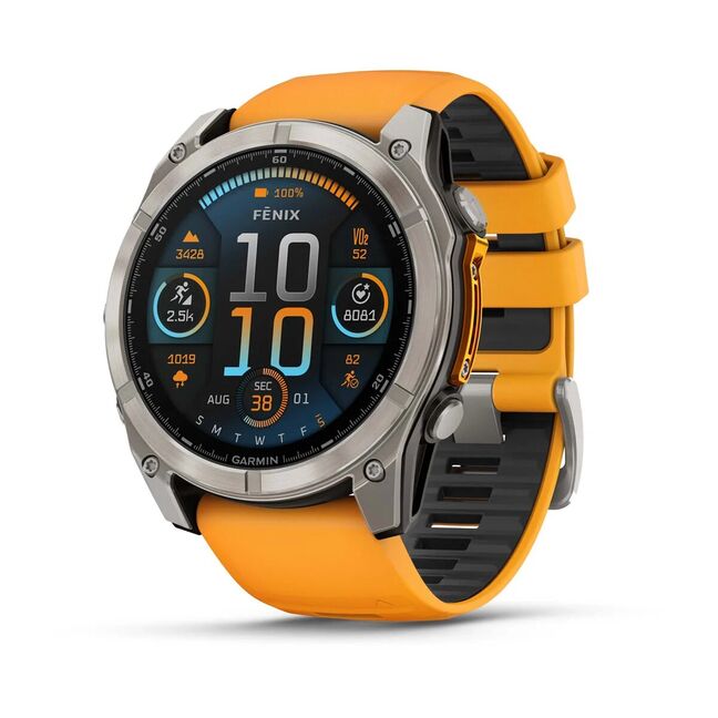 LOKEKE Pellicola In Vetro Temperato 9H Per Garmin Fenix 8 Amoled E Solar 51 Mm - Protezione Trasparente