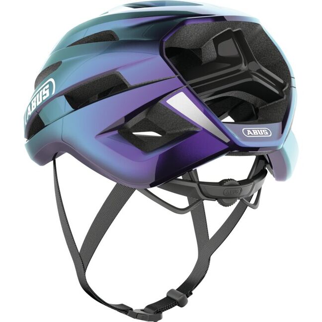 Casque Vélo Route ABUS StormChaser – Léger, Aéré, Réglable – Unisexe, Taille L (59-61 Cm) – Argent